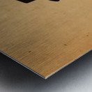 Early 1900s Football Wordmark Art Metal print