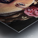 The Rose Metal print