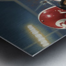 1976 Rutgers Football Painting Metal print