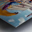 SHE LOOKS FAMILIAR......VELVET ABSTRACT Metal print