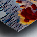 PARADISE VALLEY......VELVET ABSTRACT Metal print