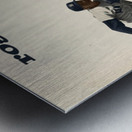 1960s Roger Maris Yankees Art Remix Metal print