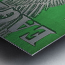 1950s Philadelphia Eagles Art Remix Metal print