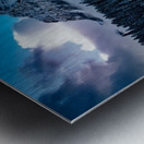 Pink Sunrise on Lake Louise Hi Res   A3 Metal print