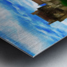 The House on the Lake Metal print