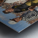 1944 Missouri Tigers vs. Kansas Jayhawks Coin Toss Metal print