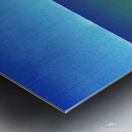 Calm sea acrylic painting  Metal print