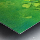 A lucky day watercolor painting Metal print