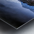 Lofoten Islands Coastal Village in Winter Metal print