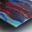 Abstract Swirling Clouds Metal print