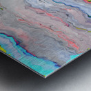 Abstract Vibrant Landscape Metal print