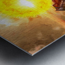 Captured Star Metal print