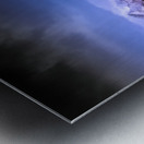 Snowy Hamnoy Norwegian Fishing Village Metal print