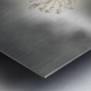 Virginia Beach Lonely Sand Dune Tree Metal print