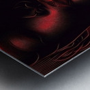 Crimson Hush Metal print