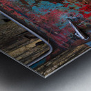 COLORFUL DECAY Metal print