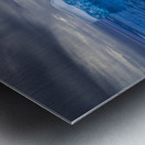 INTO THE DEEP BLUE Metal print