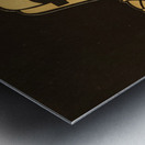 Early 1900s Purdue Hats Art Metal print