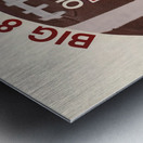 1970s Big Eight Football Oklahoma Style Metal print