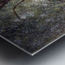 Les oliviers a Menton Metal print