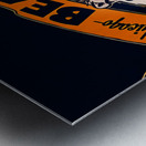 Vintage Chicago Bears Cartoon Remix Metal print