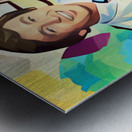 Michael Jordan Draft Day Jersey Art Metal print