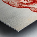 1940s Houston Cougar Art | Row One Metal print