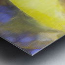 The Yellow Ginkgo Leaf Metal print