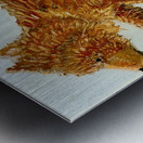 IMG 0133 grizzly cub on ice pond Metal print