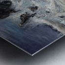 IMG 4137 rough white water sea Metal print