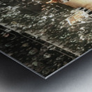 Vintage North Texas Eagles Basketball Art Metal print