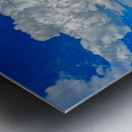 IMG 4040.blue sky and green  Metal print