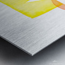 Festive minimalism star Metal print