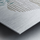 Modern acrylic design. b Metal print