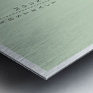 Abstract moon landscape. c Metal print