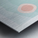 Colorful landscape. b Metal print