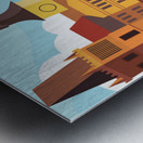 Travel to Prague Metal print