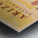 Travel to Arizona. a Metal print