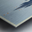 Prague city  Metal print