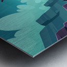 Flying dragon Metal print