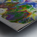 Color burst Metal print