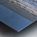 Driftwood Beach Post Metal print