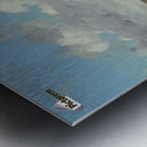 Boats and landscape Metal print