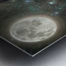 Crystallo Procidat Deceptionem or the Holographic Crystal Metal print