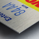 1973 Mets World Series Ticket Wall Art Metal print