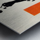 1974 Miami Hurricanes Football Art Metal print