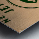 1971 New York Jets Vintage Helmet Art Metal print