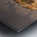 Buda Castle of Budapest Metal print