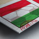 1967_Soccer_Italy vs. Switzerland_Cagliari Stadium_Row One Metal print