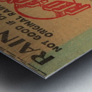 Red Sox Ticket Stub Art Metal print